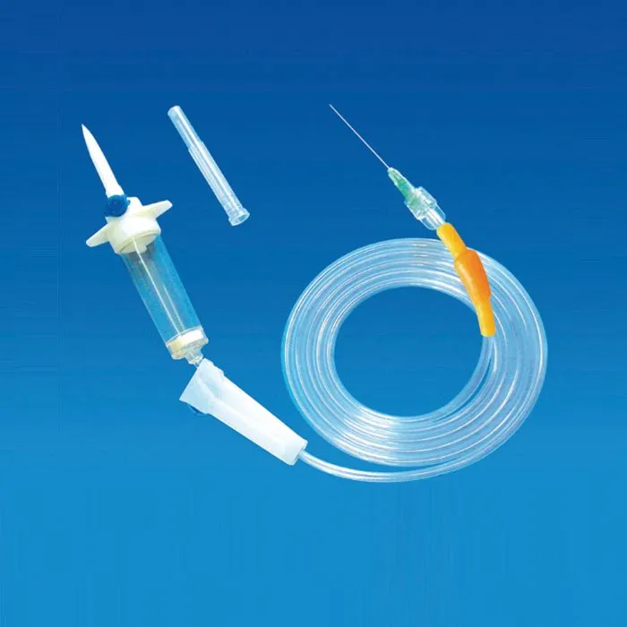 Infuzní set s precizní úpravou